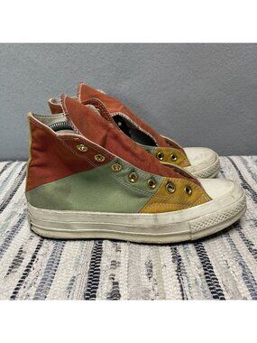 Converse Womens Multicolor High-Top Platform Sneakers 7